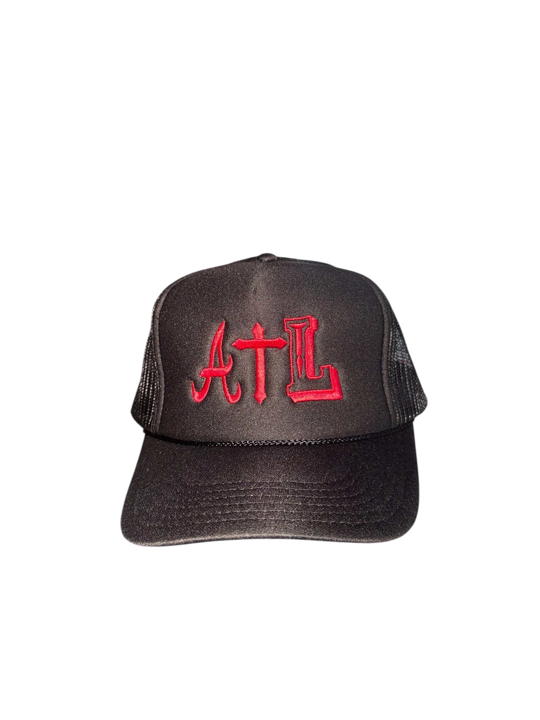 M2BM Black (Red) Trucker